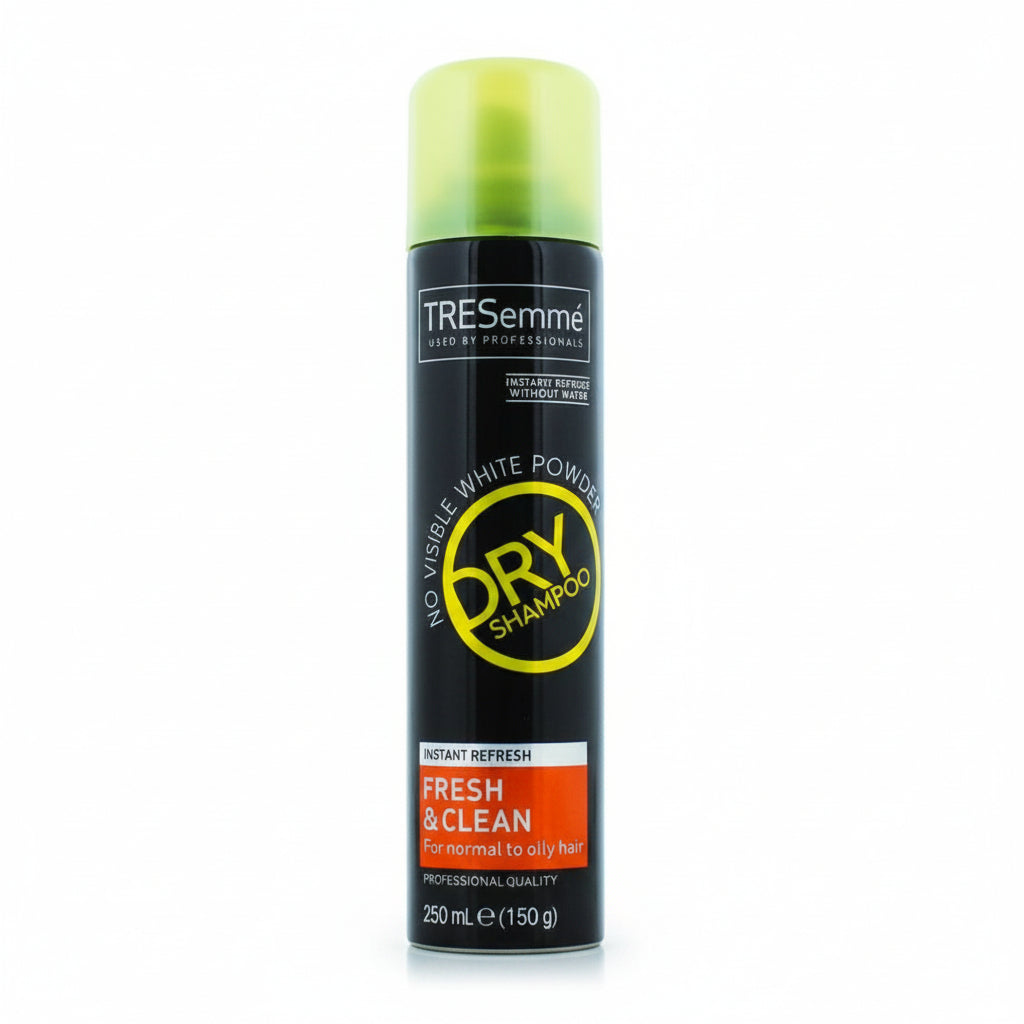 TRESemmé No Visible White Powder Dry Shampoo Instant Refresh Fresh & Clean 250 ML